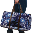 Matariki New Zealand Travel Bag NZ Niho Taniwha Maori New Year Blue Galaxy