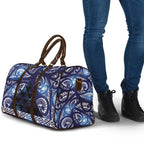 Matariki New Zealand Travel Bag NZ Niho Taniwha Maori New Year Blue Galaxy