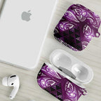 Matariki New Zealand AirPods Case NZ Niho Taniwha Maori New Year Purple Galaxy