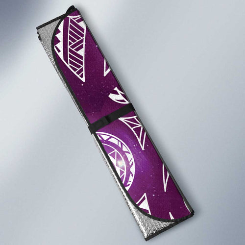 Matariki New Zealand Auto Sun Shade NZ Niho Taniwha Maori New Year Purple Galaxy