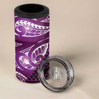 Matariki New Zealand 4 in 1 Can Cooler Tumbler NZ Niho Taniwha Maori New Year Purple Galaxy