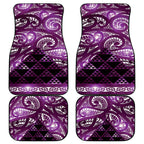 Matariki New Zealand Car Mats NZ Niho Taniwha Maori New Year Purple Galaxy