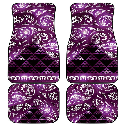 Matariki New Zealand Car Mats NZ Niho Taniwha Maori New Year Purple Galaxy