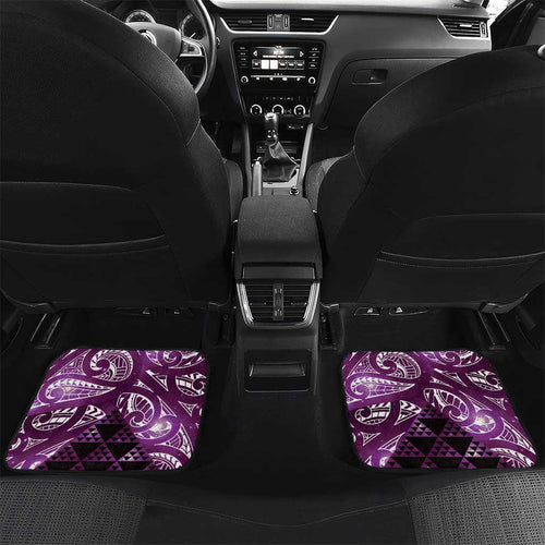 Matariki New Zealand Car Mats NZ Niho Taniwha Maori New Year Purple Galaxy