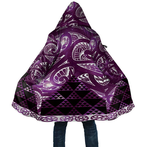 Matariki New Zealand Cloak NZ Niho Taniwha Maori New Year Purple Galaxy