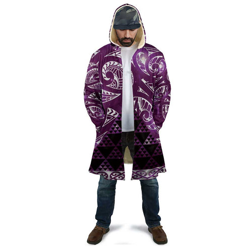 Matariki New Zealand Cloak NZ Niho Taniwha Maori New Year Purple Galaxy