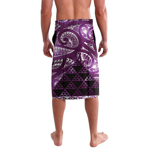 Matariki New Zealand Lavalava NZ Niho Taniwha Maori New Year Purple Galaxy