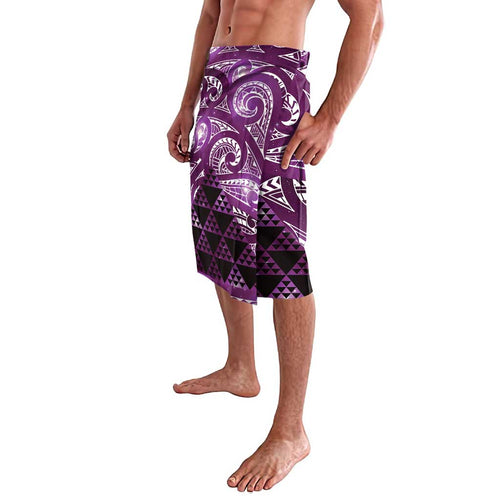 Matariki New Zealand Lavalava NZ Niho Taniwha Maori New Year Purple Galaxy
