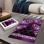 Matariki New Zealand Puzzle NZ Niho Taniwha Maori New Year Purple Galaxy