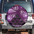 Matariki New Zealand Spare Tire Cover NZ Niho Taniwha Maori New Year Purple Galaxy