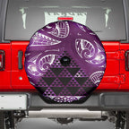 Matariki New Zealand Spare Tire Cover NZ Niho Taniwha Maori New Year Purple Galaxy