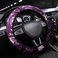 Matariki New Zealand Steering Wheel Cover NZ Niho Taniwha Maori New Year Purple Galaxy