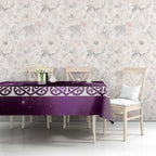 Matariki New Zealand Tablecloth NZ Niho Taniwha Maori New Year Purple Galaxy