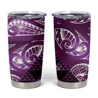 Matariki New Zealand Tumbler Cup NZ Niho Taniwha Maori New Year Purple Galaxy