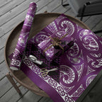 Matariki New Zealand Wrapping Paper NZ Niho Taniwha Maori New Year Purple Galaxy