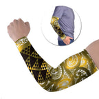 Matariki New Zealand Arm Sleeves NZ Niho Taniwha Maori New Year Yellow Galaxy
