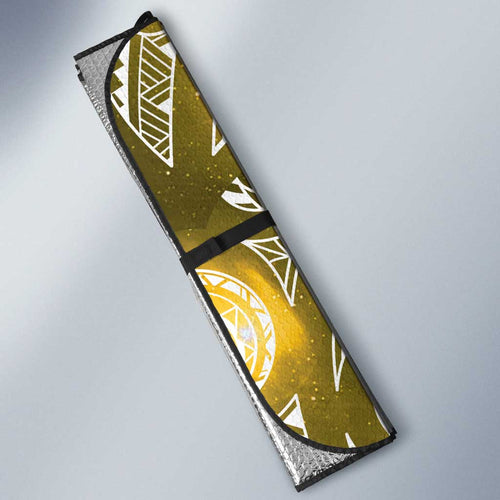 Matariki New Zealand Auto Sun Shade NZ Niho Taniwha Maori New Year Yellow Galaxy