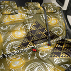 Matariki New Zealand Back Car Seat Cover NZ Niho Taniwha Maori New Year Yellow Galaxy
