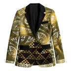 Matariki New Zealand Blazer NZ Niho Taniwha Maori New Year Yellow Galaxy