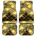 Matariki New Zealand Car Mats NZ Niho Taniwha Maori New Year Yellow Galaxy