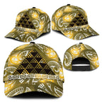 Matariki New Zealand Classic Cap NZ Niho Taniwha Maori New Year Yellow Galaxy