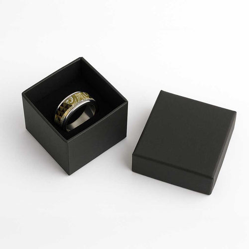 Matariki New Zealand Classic Ring NZ Niho Taniwha Maori New Year Yellow Galaxy