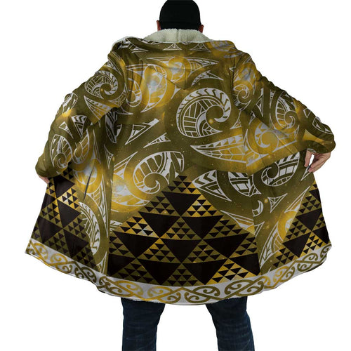 Matariki New Zealand Cloak NZ Niho Taniwha Maori New Year Yellow Galaxy