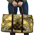 Matariki New Zealand Travel Bag NZ Niho Taniwha Maori New Year Yellow Galaxy