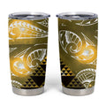 Matariki New Zealand Tumbler Cup NZ Niho Taniwha Maori New Year Yellow Galaxy