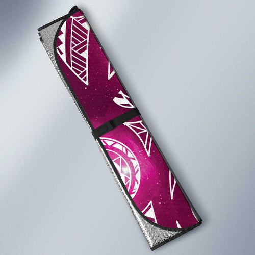 Matariki New Zealand Auto Sun Shade NZ Niho Taniwha Maori New Year Pink Galaxy