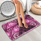 Matariki New Zealand Bathroom Set NZ Niho Taniwha Maori New Year Pink Galaxy