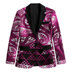 Matariki New Zealand Blazer NZ Niho Taniwha Maori New Year Pink Galaxy