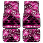 Matariki New Zealand Car Mats NZ Niho Taniwha Maori New Year Pink Galaxy