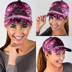 Matariki New Zealand Classic Cap NZ Niho Taniwha Maori New Year Pink Galaxy