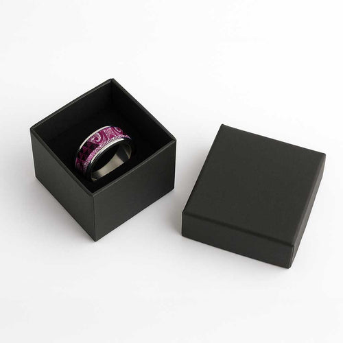 Matariki New Zealand Classic Ring NZ Niho Taniwha Maori New Year Pink Galaxy