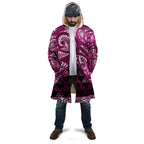 Matariki New Zealand Cloak NZ Niho Taniwha Maori New Year Pink Galaxy