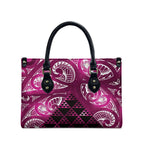 Matariki New Zealand Leather Bag NZ Niho Taniwha Maori New Year Pink Galaxy