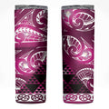 Matariki New Zealand Skinny Tumbler NZ Niho Taniwha Maori New Year Pink Galaxy