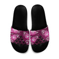 Matariki New Zealand Slide Sandals NZ Niho Taniwha Maori New Year Pink Galaxy