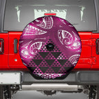 Matariki New Zealand Spare Tire Cover NZ Niho Taniwha Maori New Year Pink Galaxy