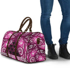 Matariki New Zealand Travel Bag NZ Niho Taniwha Maori New Year Pink Galaxy