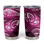 Matariki New Zealand Tumbler Cup NZ Niho Taniwha Maori New Year Pink Galaxy