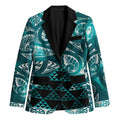 Matariki New Zealand Blazer NZ Niho Taniwha Maori New Year Cyan Galaxy