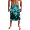 Matariki New Zealand Lavalava NZ Niho Taniwha Maori New Year Cyan Galaxy