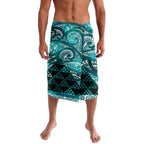 Matariki New Zealand Lavalava NZ Niho Taniwha Maori New Year Cyan Galaxy
