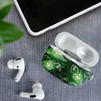 Matariki New Zealand AirPods Case NZ Niho Taniwha Maori New Year Green Galaxy