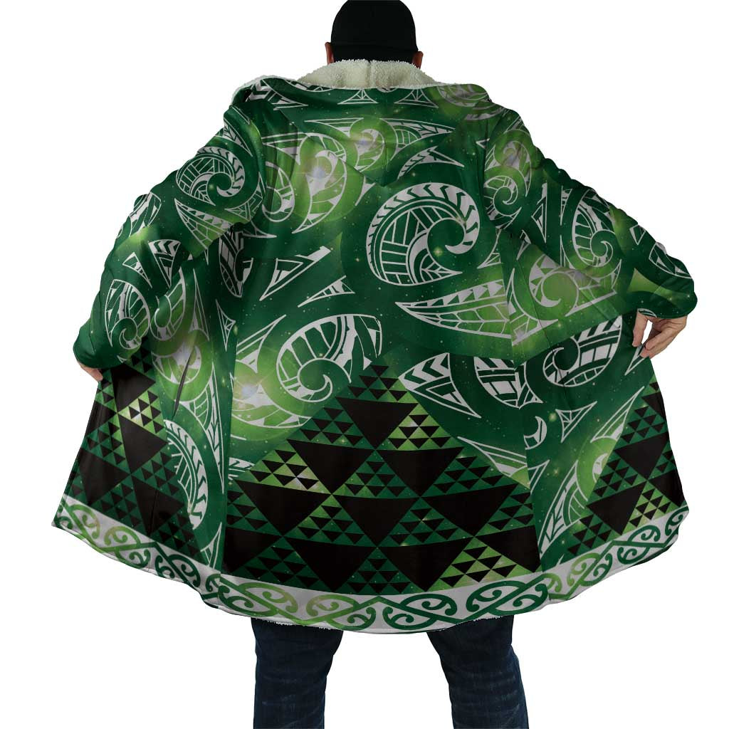Matariki New Zealand Cloak NZ Niho Taniwha Maori New Year Green Galaxy