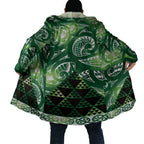 Matariki New Zealand Cloak NZ Niho Taniwha Maori New Year Green Galaxy