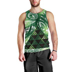 Matariki New Zealand Men Tank Top NZ Niho Taniwha Maori New Year Green Galaxy