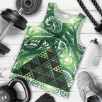 Matariki New Zealand Men Tank Top NZ Niho Taniwha Maori New Year Green Galaxy